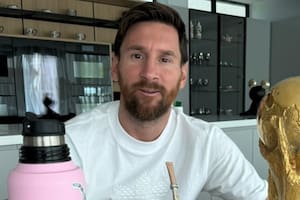 Lionel Messi se mostró con el músico argentino del momento y le cumplió el sueño
