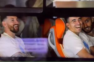 Lionel Messi se sorprendió con el ingenio de los fanáticos en la previa al duelo con Australia