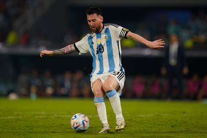 Lionel Messi superó la barrera de los 100 goles con la camiseta de la selección argentina