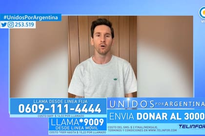 Lionel Messi tuvo una breve participación