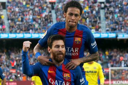 Lionel Messi y Neymar, en tiempos felices compartidos en Barcelona. ¿Volverán a jugar juntos?