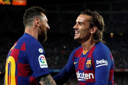 Lionel Messi y Antoine Griezmann no lograron todavía armar una buena sociedad ofensiva en Barcelona