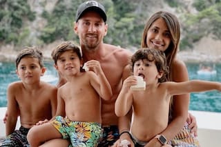 Antonela Roccuzzo mostró lo grande que está Thiago Messi y dejó a todos mudos