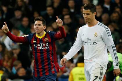 Lionel Messi y Cristiano Rolando