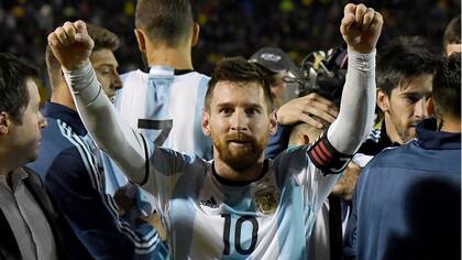 Lionel Messi y el alivio de estar en la copa del Mundo