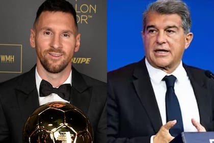 Lionel Messi y Joan Laporta, por caminos separados