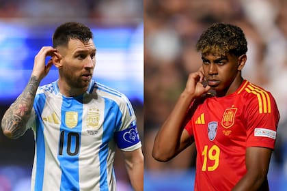 Lionel Messi y Lamine Yamal, exponentes de la vieja y la nueva era del fútbol internacional, se enfrentarán en la Finalissima