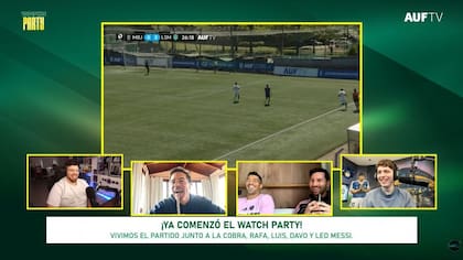 Lionel Messi y Luis Suárez participaron de un streaming junto a Davoo Xeneize y La Cobra