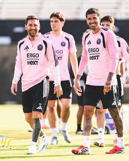 Lionel Messi y Rodrigo De Paul, juntos en Inter Miami