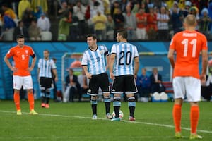 Messi (casi) no tocó la pelota ante Holanda en 2014: todos sus números en aquella semifinal mundialista