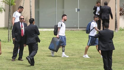 Lionel Messi y un difícil momento en la selección argentina