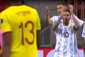 El origen del "bailecito" de Mina que despertó la bronca de Lionel Messi en los penales