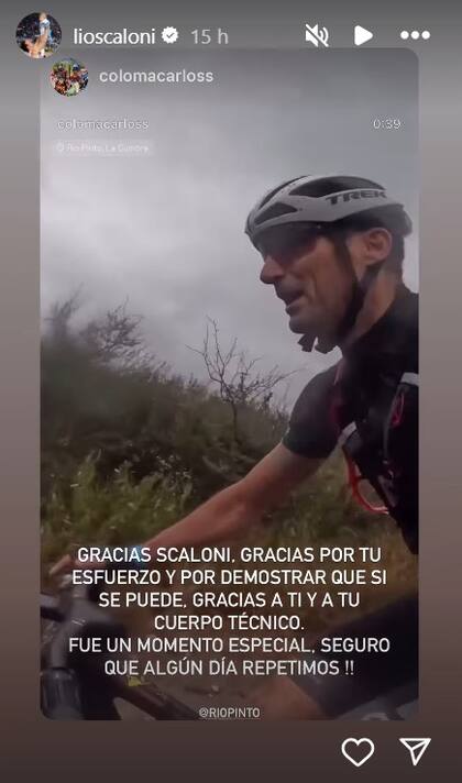 Lionel Scaloni agradeció las palabras de su colega español