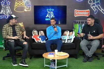 Lionel Scaloni dialogó el jueves pasado con los integrantes de AFA Estudio, el canal de YouTube oficial de la entidad que maneja el fútbol argentina