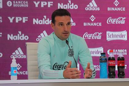 Lionel Scaloni, director técnico de la selección argentina