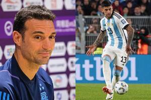 Lionel Scaloni elogió a Cristian "Cuti" Romero por su desempeño en el partido de la Selección Argentina ante Ecuador