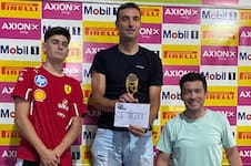 Lionel Scaloni apareció en una pista de karting y asombró con su habilidad y su ambición