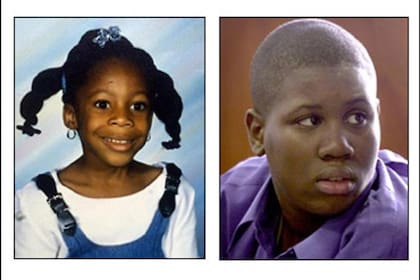 Lionel Tate (der.) tenía 12 años cuando fue condenado por el asesinato de Tiffany Eunick (izq.).