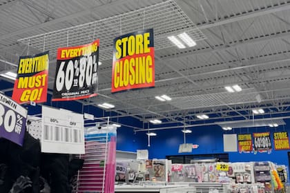 a compañía lanzó descuentos de hasta el 80% con el objetivo de deshacerse de su inventario antes del cierre definitivo (NJ.com)