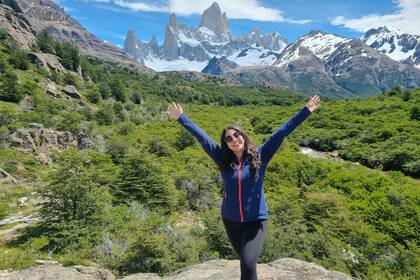 Lisi Brizuela, en su querida Santa Cruz.