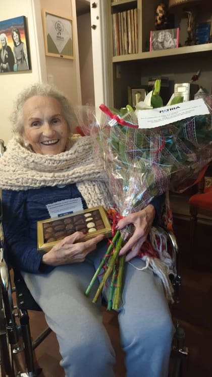 Lita Boitano, reconocida por el Instituto Patria