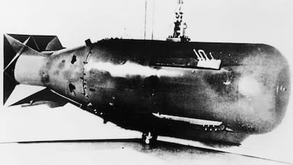 “Little Boy”, que llevaba el uranio enriquecido en la planta Y-12, mató a decenas de miles de personas en Hiroshima el 6 de agosto de 1945.
