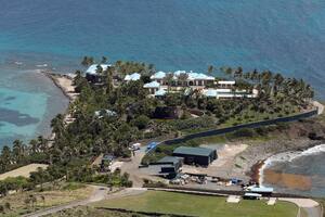 Las islas privadas de Jeffrey Epstein en el Caribe salen a la venta