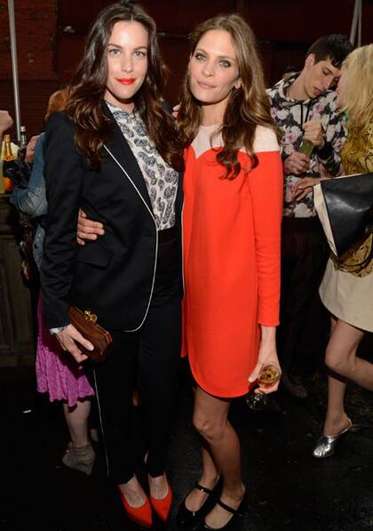 Liv Tyler, con un look súper chic