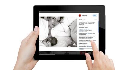 Liv Tyler subió una tierna brelfie junto a su hija recién nacida, Lula Rose