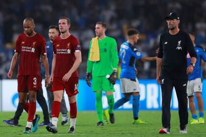 Liverpool cayó ante Napoli.