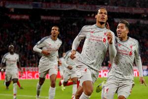 Liverpool derrotó a Bayern Münich y avanzó a cuartos de final de la Champions