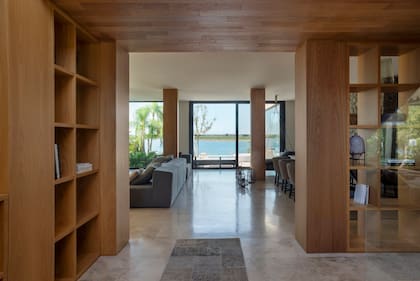 LIVING casa en Nordelta Arquitecta Adriana Grin