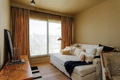 Living con vista al jardn