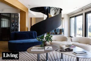 Este dúplex evoca lo más sofisticado de la impronta brasileña en el corazón de Palermo Chico