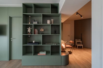 LIVING depto diseñado por Clara Griot en Rosario