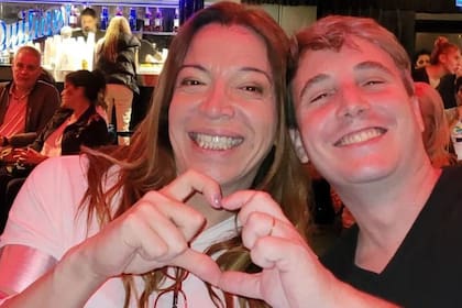 Lizy Tagliani, junto a su esposo Sebastián Nebot