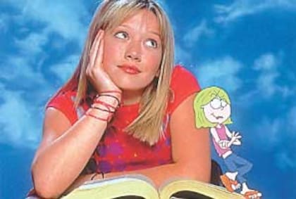 Lizzie McGuire y su alter ego animado