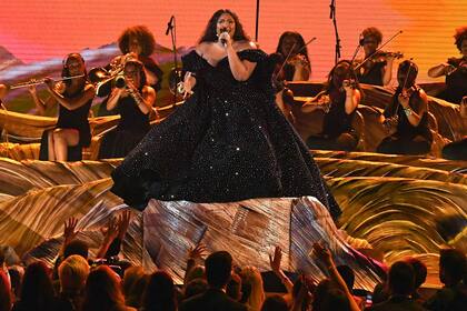 Lizzo, en los Grammy