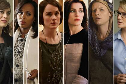 Lizzy Caplan, Kerry Washington, Michelle Dockery, Julianna Margulies, Claire Danes y Robin Wright, las actrices dramáticas del año