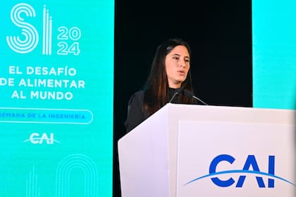 Lla presidente de la Coordinadora de las Industrias de Productos Alimenticios (Copal), Carla Martín Bonito, cuya entidad midió que la cantidad de alimentos importados cayó en 2024.