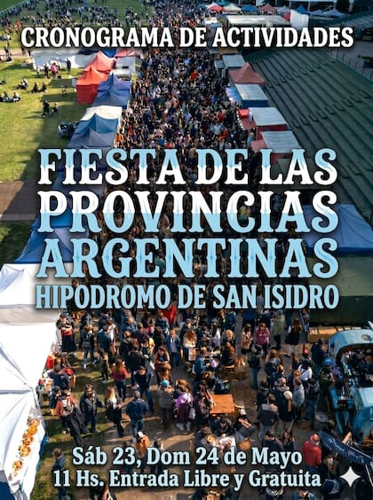 Llega la cuarta edición de la Fiesta de las Provincias Argentinas al Hipódromo de San Isidro