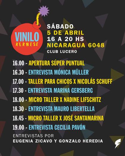 Llega la primera kermese de Vinilo