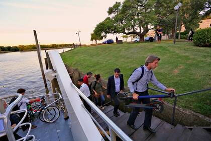 Llegar al Centro en lancha, sin apretujones ni el estrés del tránsito