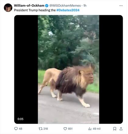 Llegaron los memes del primer debate entre Donald Trump y Joe Biden