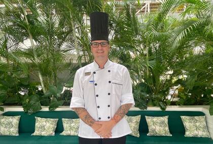Llegó desde un restaurante con estrella Michelin, pero el chef ejecutivo de Sirenis, Francisco Zafra Collado, elige el resort de Punta Cana.