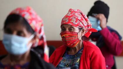 "Llevamos 40 años esperando justicia", dicen las mujeres achí de Rabinal.