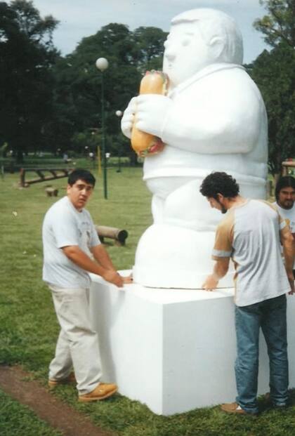 Llevarlo a la plaza donde se exhibió por primera vez exigió su logística