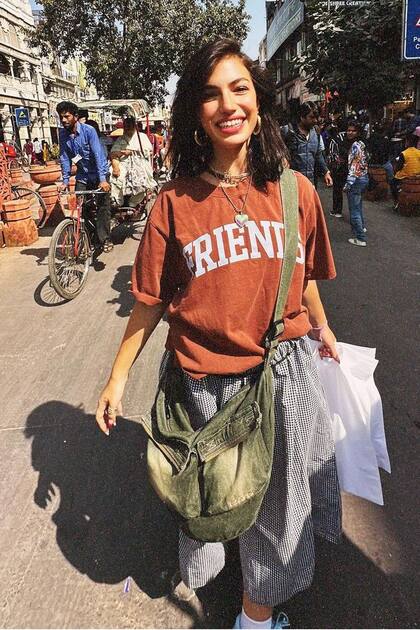 "Llevo escritas ya un par de páginas en mi cuaderno de viaje. Casi nunca lo logro, pero con este país es imposible no descargar lo que se siente. No me lo quiero olvidar. No me lo voy a olvidar", contó Roitman en Instagram, feliz de haber cumplido su sueño de conocer la India.