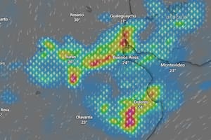 Hasta cuándo llueve en el AMBA, según el Servicio Meteorológico