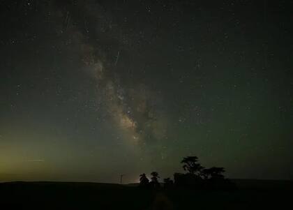 Lluvia de meteoritos, Inverness, California